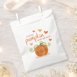 Süße kleine Kürbis-Baby-Party-Geschenktüten Geschenktütchen