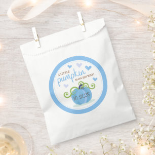 Süße kleine Kürbis-Baby-Shower-Geschenktüten Geschenktütchen