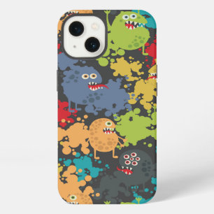 Süße kleine lustige Monster iPhone 13 Hülle