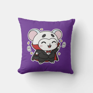 Süße kleine Maus, bereit für Halloween  Kissen