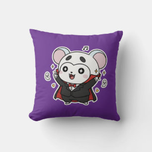 Süße kleine Maus, bereit für Halloween Kissen