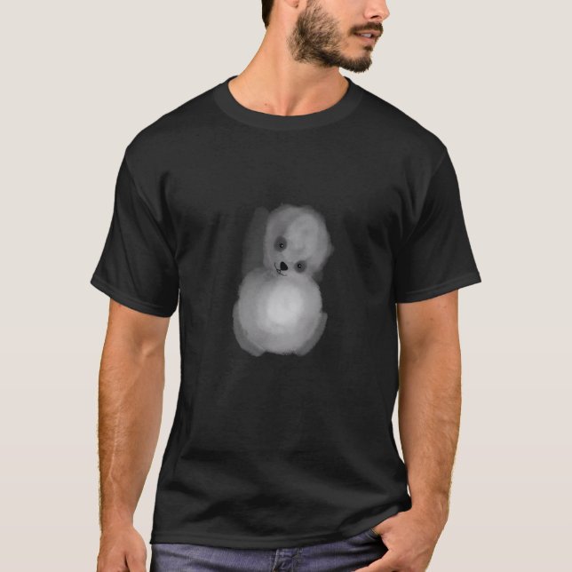 Süße kleine Panda T-Shirt (Vorderseite)