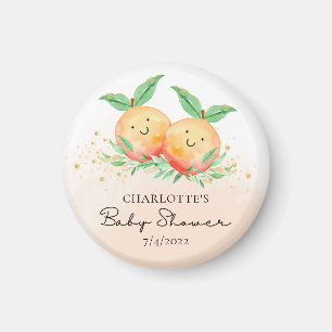 Süße kleine Pfirsiche Es ist Twins Magnet