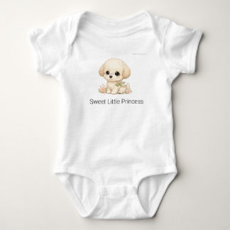 Süße kleine Prinzessin Chibi Spielzeug Pudel Welpe Baby Strampler