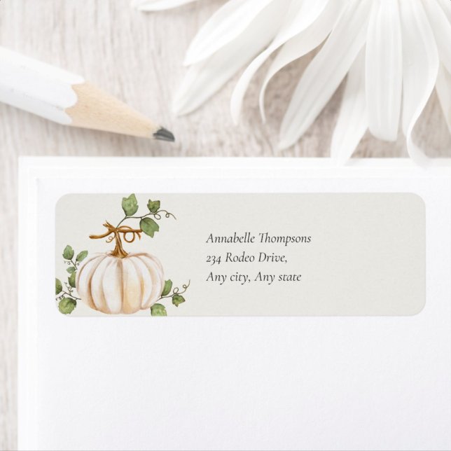 Süße kleine Pumpkin auf dem Weg Baby Dusche (Von Creator hochgeladen)