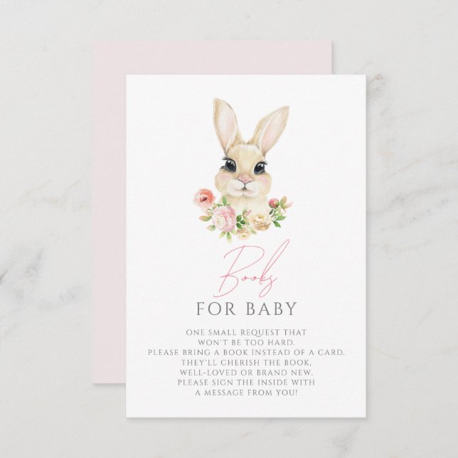 süße kleine, sonnige Bücher für Baby Begleitkarte (Vorne/Hinten)