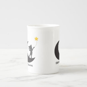 Süße Kleine Träumer Mond & Stern Kinder Tasse