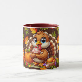 süße kleine Truthahn-Tasse 7 Tasse