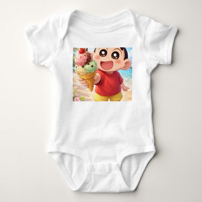 Süße kleine Überraschung Baby Strampler (Vorderseite)