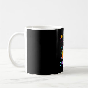 Süße Klößchen kawaii Anime ein Mädchen, das liebt Kaffeetasse