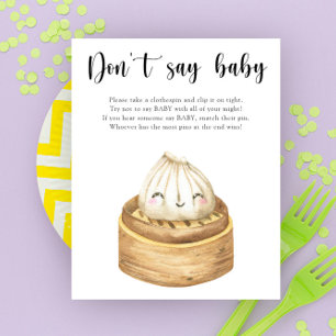 Süße Klöße - Sagt nicht Baby Poster