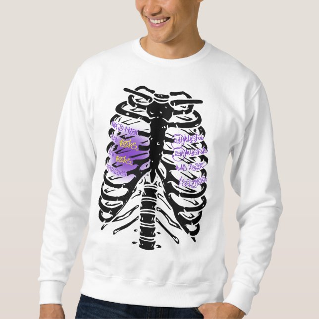 Süße Knochen Kollektion Sweatshirt (Vorderseite)