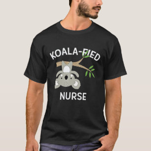 Süße Koala-Krankenschwester Lustiger Krankenpflege T-Shirt