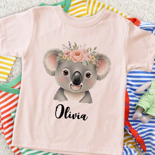 Süße Koala Tragekrone aus bunten Blume (Von Creator hochgeladen)