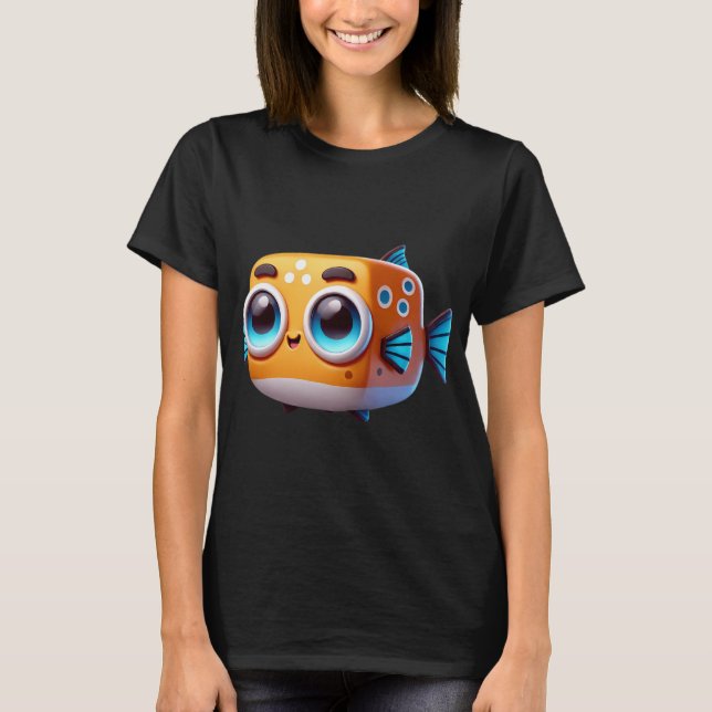 Süße Kofferfische T-Shirt (Vorderseite)