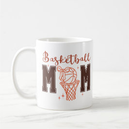 Süße Kokette Basketball-Mutter Kaffeetasse