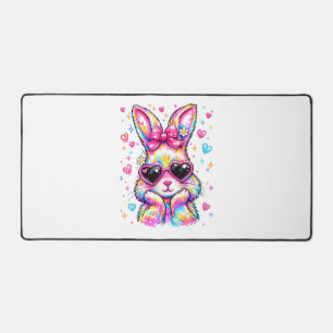 Süße Kokette Tie Dye Kaninchen Osterhase Frauen Gi Schreibtischunterlage