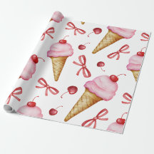 Süße Kokette Wasserfarben-Geschenkverpackung