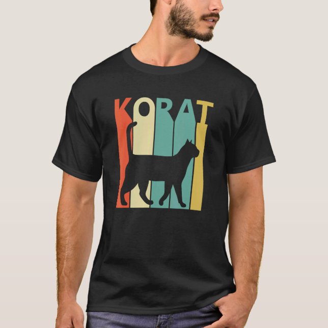 Süße Korat-Katze T-Shirt (Vorderseite)