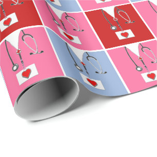 Süße Krankenschwester Geschenkpapier