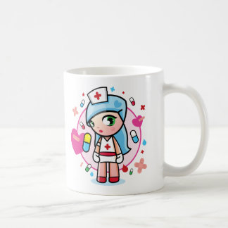 süße Krankenschwester Kaffeetasse