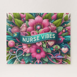Süße Krankenschwester Vibes Puzzle