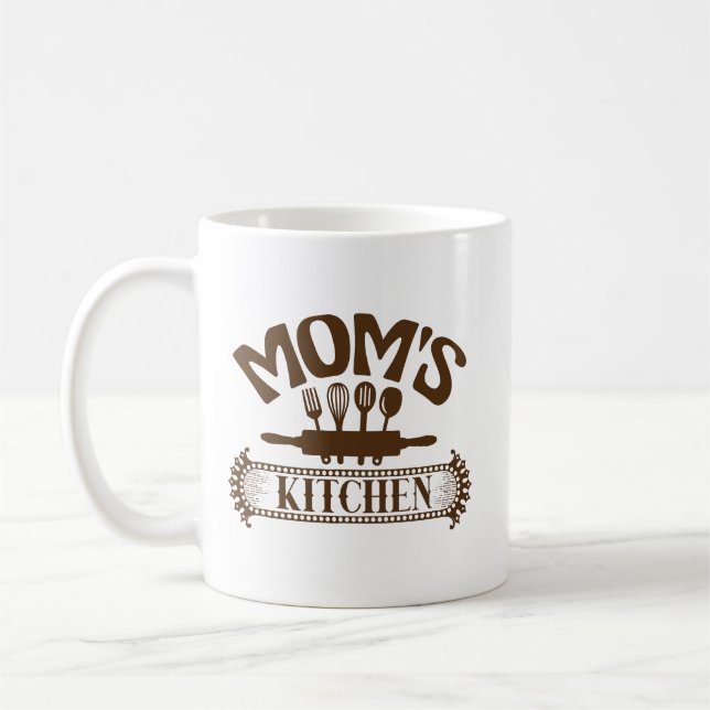 Süße Küche Wortkunst der Mutter Kaffeetasse (Links)