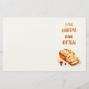 Süße Kuchen Design  Briefpapier