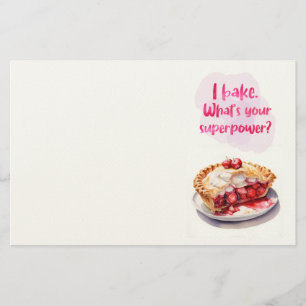 Süße Kuchen Design  Briefpapier