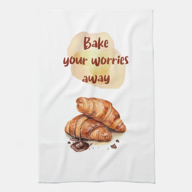 Süße Kuchen Design Geschirrtuch (Vertikal)