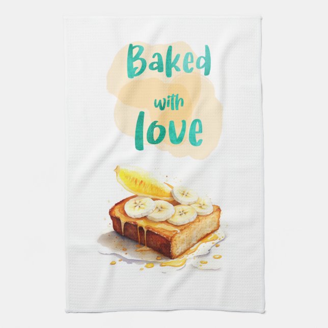 Süße Kuchen Design Geschirrtuch (Vertikal)