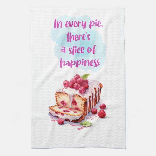 Süße Kuchen Design Geschirrtuch (Vertikal)