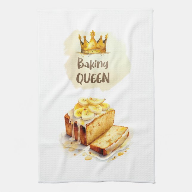 Süße Kuchen Design Geschirrtuch (Vertikal)