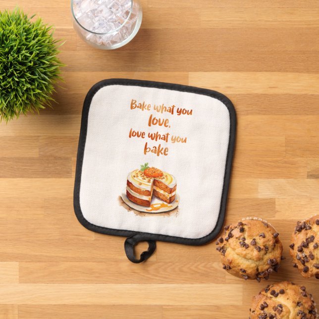 Süße Kuchen-Design  Topflappen (Oben Unten)