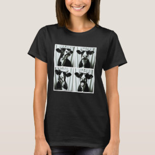 Süße Kuh Gesicht Haustier Fotobooth Für Kinder Jug T-Shirt