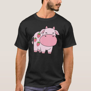 Süße Kuhmilch-Joghurt Erdbeere T-Shirt