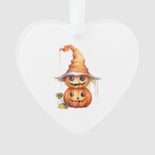 Süße Kürbis-Sticker Ornament
