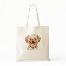 Süße Kürbismaske Hund Halloween Buntstifte