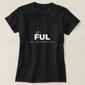 Süße Kuschelkatze Liebesillustration T-Shirt