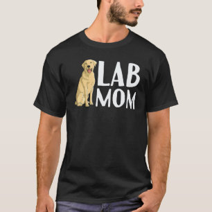 Süße Labrador Kunst für Frauen Mama Labrador Retri T-Shirt