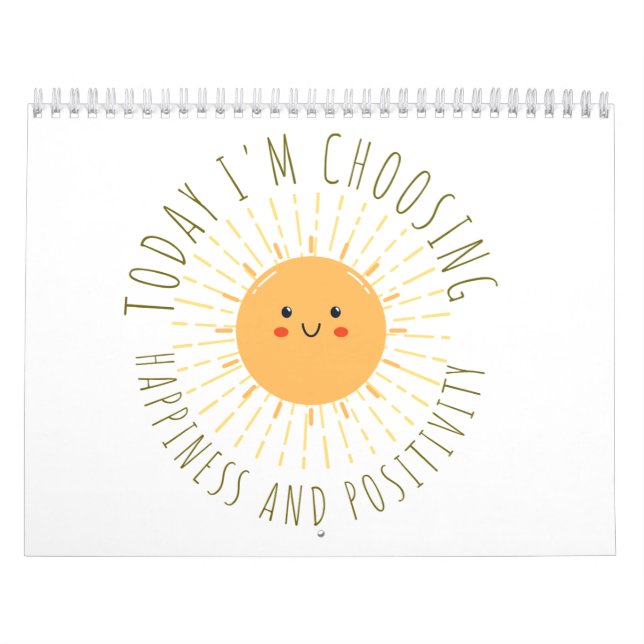 Süße lächelnde Sonne  Kalender (Titelbild)