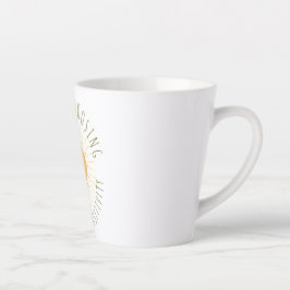 Süße lächelnde Sonne  Milchtasse