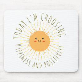 Süße lächelnde Sonne  Mousepad