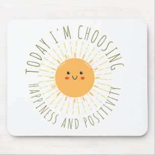 Süße lächelnde Sonne Mousepad