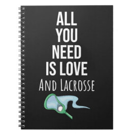 Süße Lacrosse-Geschenke Merchandise Tolles Team Sp Notizblock