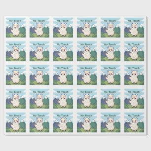 Süße Lama Geschenkpapier