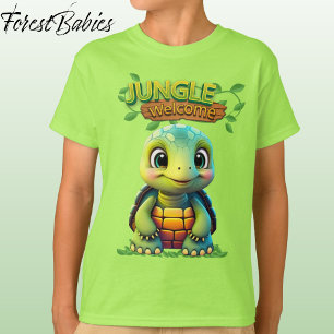 Süße Landschildkröte Box-Schildkröte Tier Charakte T-Shirt