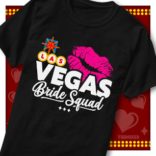 Süße Las Vegas Braut Squad Mädchen Reise Junggesel T-Shirt