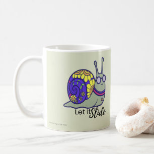 Süße Lass-es-einfach-Schnecken-Kaffeetasse – Whims Kaffeetasse