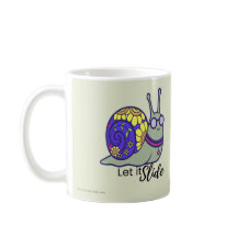 Süße Lass-es-einfach-Schnecken-Kaffeetasse – Whims